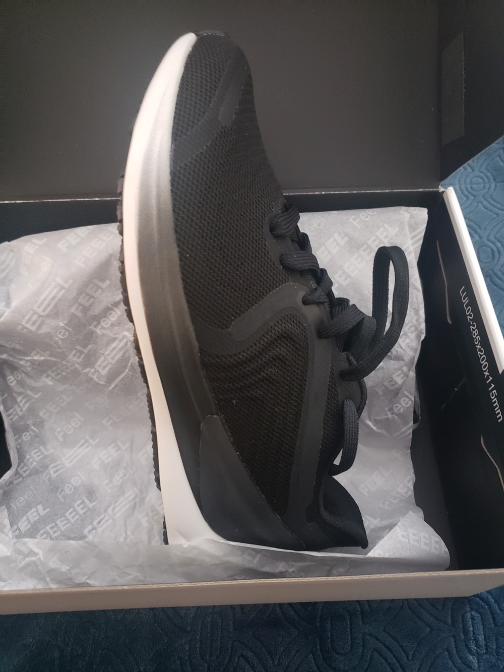 lululemon athletica Black and White Women's Athletic Sneaker